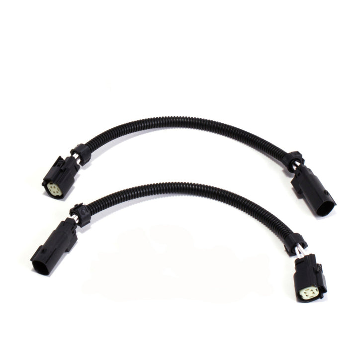 BBK 2015 Mustang GT V6 6-Pin Front O2 Sensor Wire Harness Extensions 12 (pair) - Bull Strap