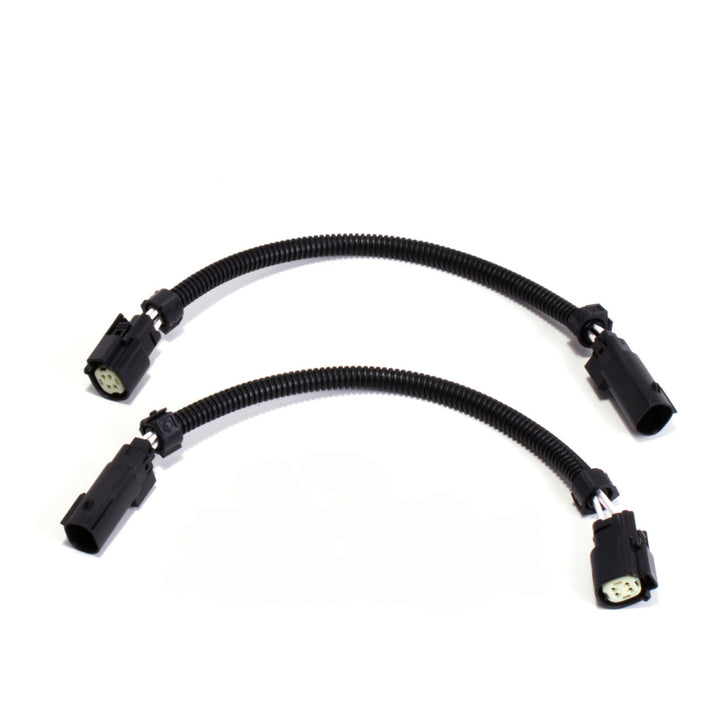 BBK 2015 Mustang GT V6 6-Pin Front O2 Sensor Wire Harness Extensions 12 (pair) - Bull Strap