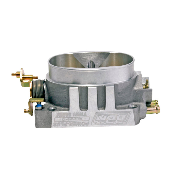 BBK 85-88 GM 305 350 Twin 58mm Throttle Body BBK Power Plus Series - Bull Strap