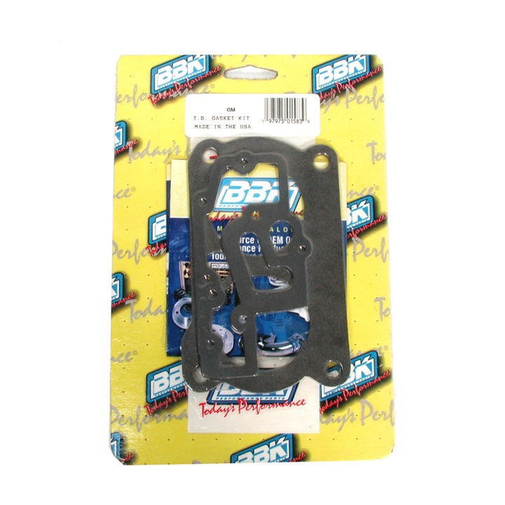 BBK 85-97 GM 305350 LT1 Twin 58mm Throttle Body Gasket Kit - Bull Strap