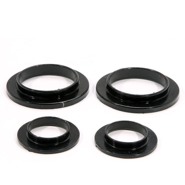 BBK 86-04 Mustang Rear Spring Isolators - Polyurethane - Bull Strap