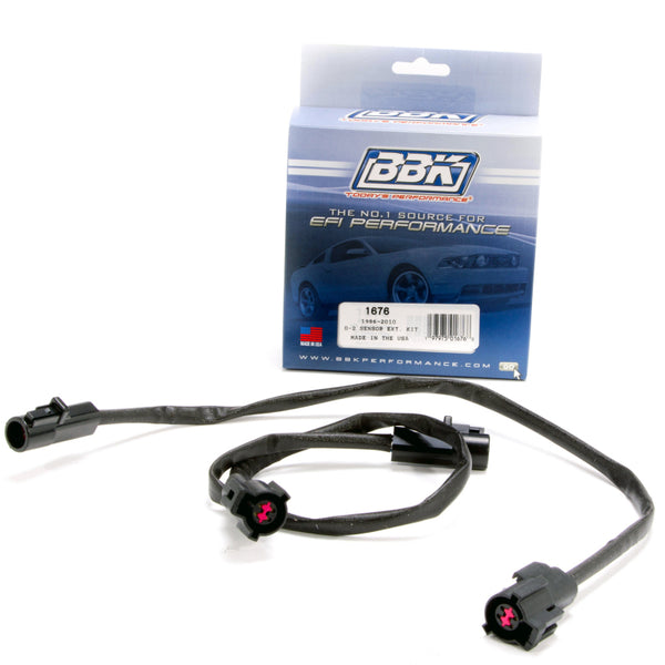 BBK 86-10 Mustang 5.0 4.6 O2 Sensor Wire Harness Extensions (pair) - Bull Strap