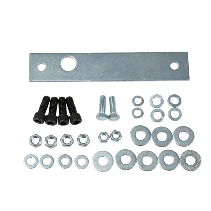 BBK 86-93 Mustang 5.0 Tubular Strut Tower Brace - Black Powdercoat Finish - Bull Strap