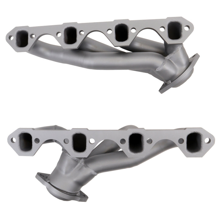 BBK 87-95 Ford F150 Truck 5.0 302 Shorty Unequal Length Exhaust Headers - 1-5/8 Titanium Ceramic - Bull Strap