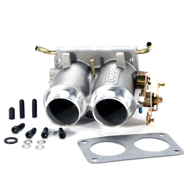 BBK 87-96 Ford F Series Truck RV 302 351 Twin 61mm Throttle Body BBK Power Plus Series - Bull Strap