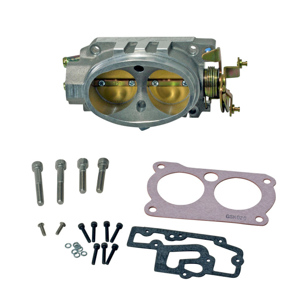 BBK 92-93 GM LT1 5.7 Twin 58mm Throttle Body BBK Power Plus Series - Bull Strap