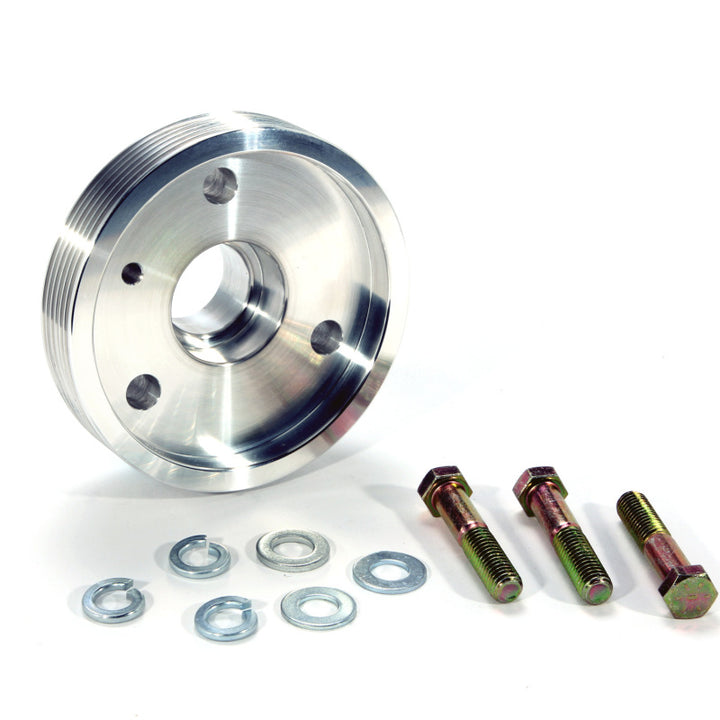BBK 93-97 Camaro Firebird LT1 Underdrive Pulley Kit - Aluminum - Bull Strap
