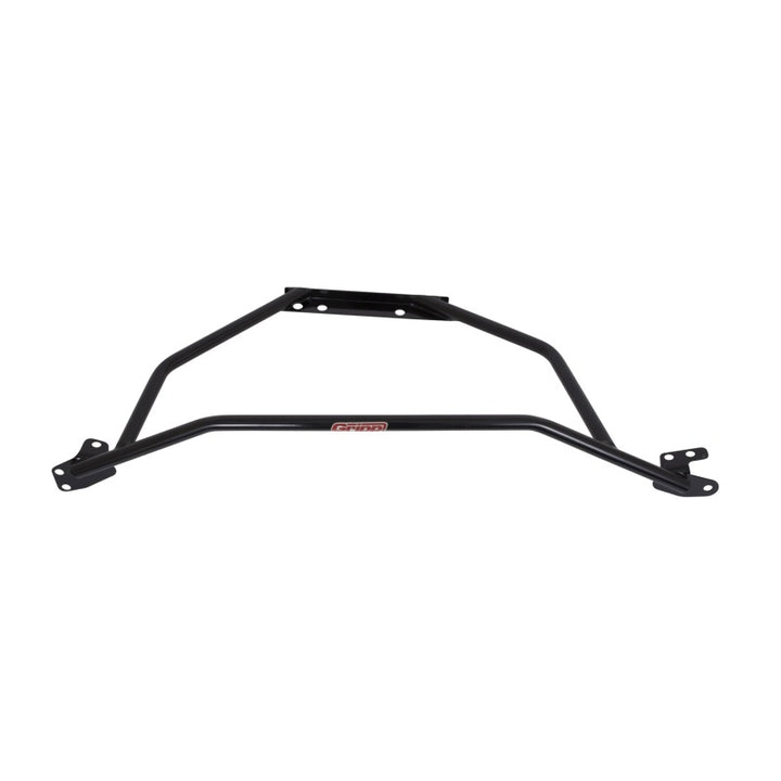 BBK 94-04 Mustang V6 GT Tubular Strut Tower Brace - Black Powdercoat Finish - Bull Strap