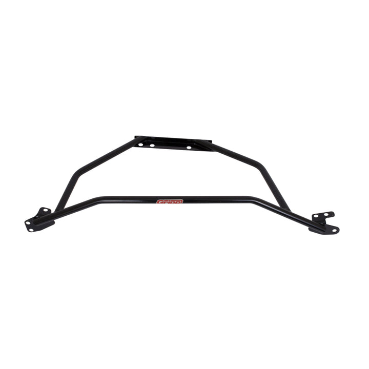 BBK 94-04 Mustang V6 GT Tubular Strut Tower Brace - Black Powdercoat Finish - Bull Strap