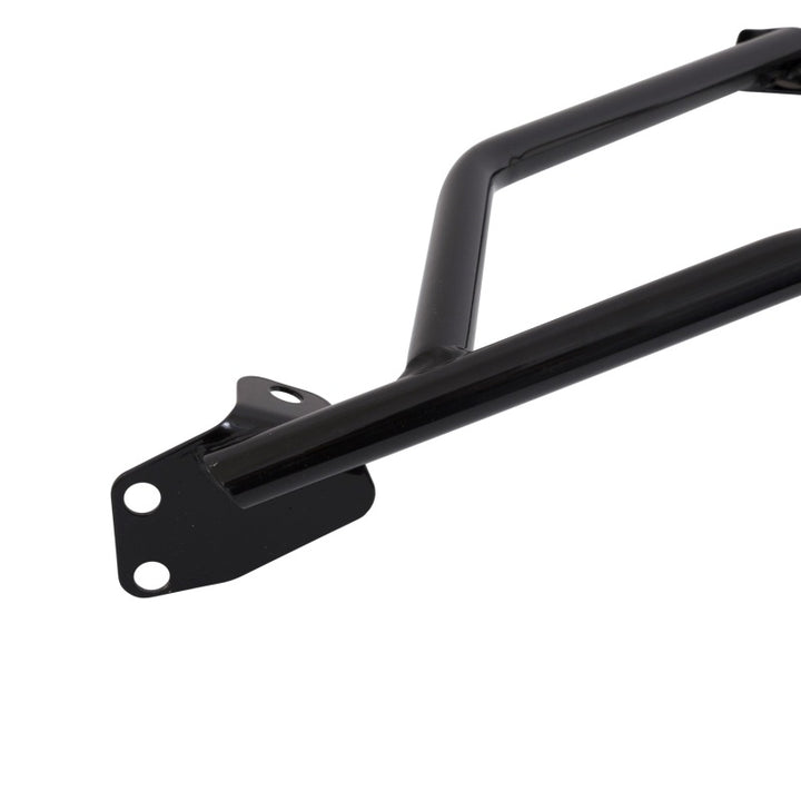 BBK 94-04 Mustang V6 GT Tubular Strut Tower Brace - Black Powdercoat Finish - Bull Strap