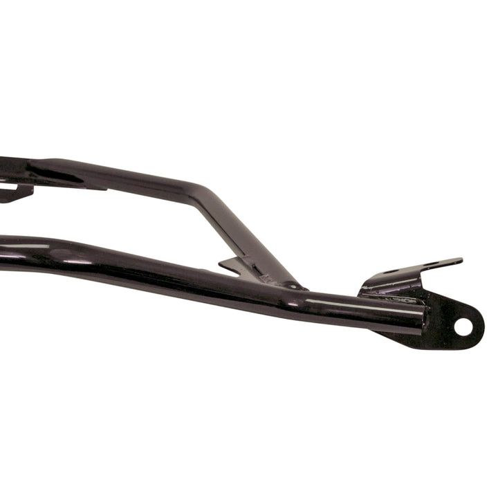 BBK 94-95 Mustang 5.0 Tubular Strut Tower Brace - Black Powdercoat Finish - Bull Strap