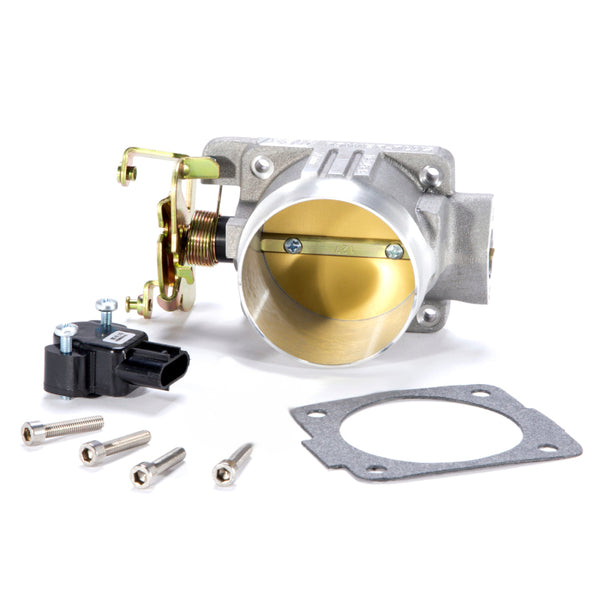 BBK 96-04 Ford Mustang 4.6 GT 75mm Throttle Body BBK Power Plus Series (CARB EO 96-01 Only) - Bull Strap