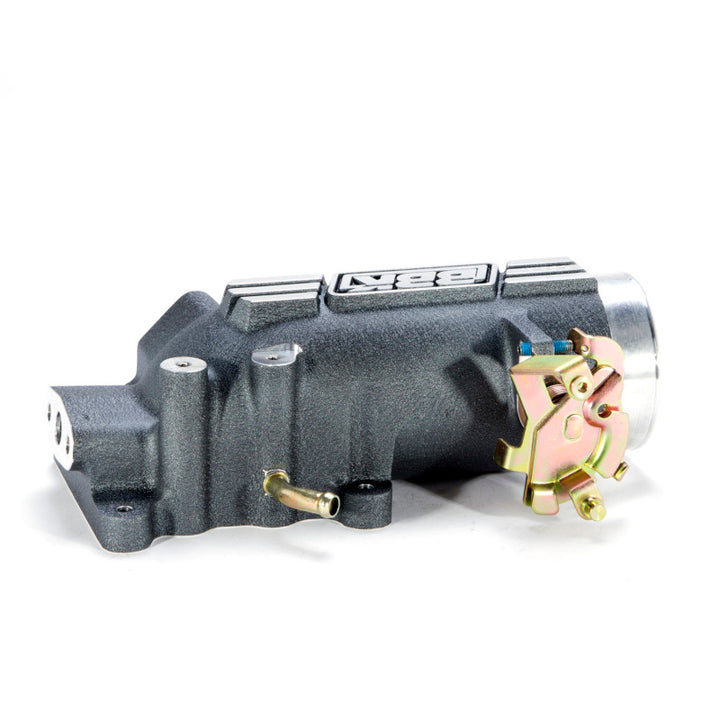 BBK 96-04 Mustang 4.6 GT 78mm Throttle Intake BBK Power Plus Series - Charcoal - Bull Strap