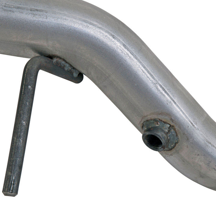 BBK 96-04 Mustang 4.6 GT / Cobra Short Mid H Pipe w Catalytic Converters 2-1/2 For Long Tube Headers - Bull Strap