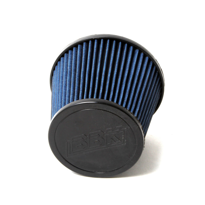 BBK 96-04 Mustang 4.6 GT Cold Air Intake Kit - Chrome Finish - Bull Strap