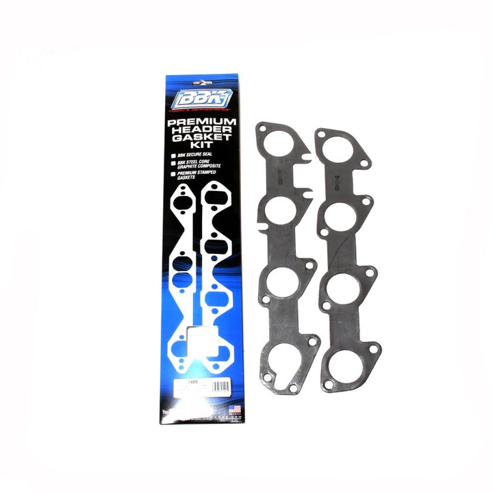 BBK Dodge Hemi 5.7 6.1 Exhaust Header Gasket Set - Bull Strap