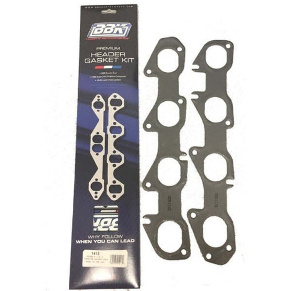 BBK Dodge Hemi 6.1/6.4L Exhaust Header Gasket Set - Bull Strap