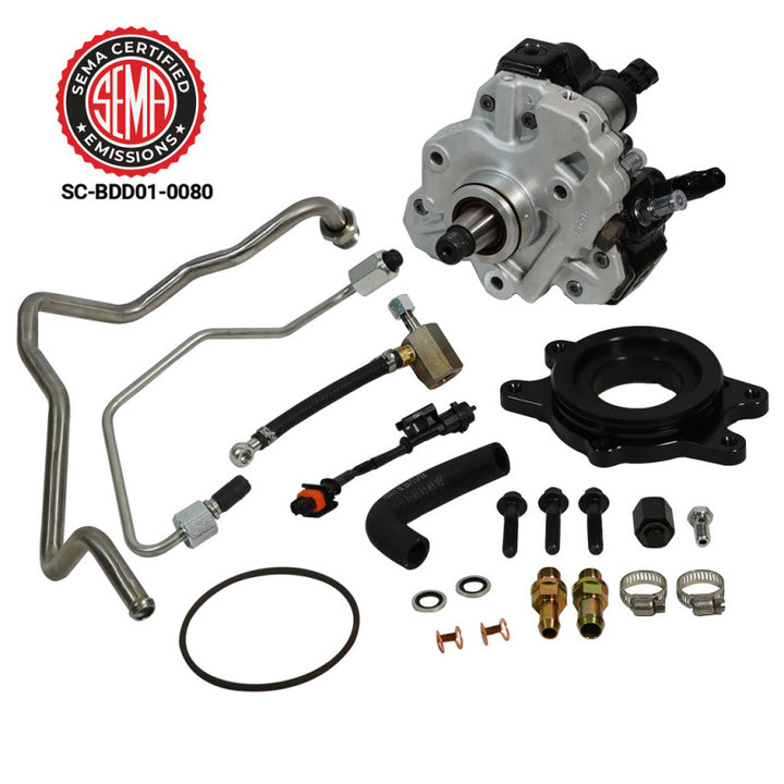BD Diesel 11-16 Chevrolet Silverado 2500HD /3500HD 6.6L Venom CP3 Conversion Kit C/W Standard Pump - Bull Strap