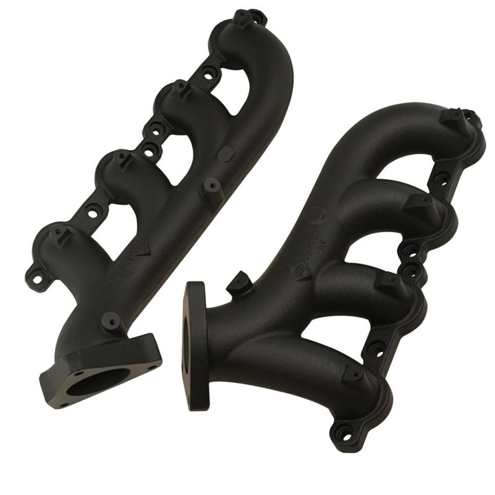 BD Diesel Exhaust Manifold Kit - 02-13 Chevy Silverado 1500 & GMC Sierra 1500 V8 - Bull Strap