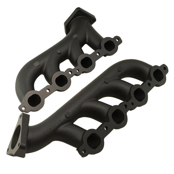 BD Diesel Exhaust Manifold Kit - 02-13 Chevy Silverado 1500 & GMC Sierra 1500 V8 - Bull Strap