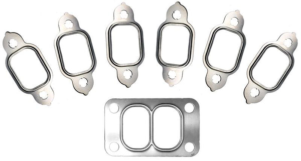 BD Diesel Gasket Set Exhaust Manifold - 1988-1998 Dodge 12-valve - Bull Strap