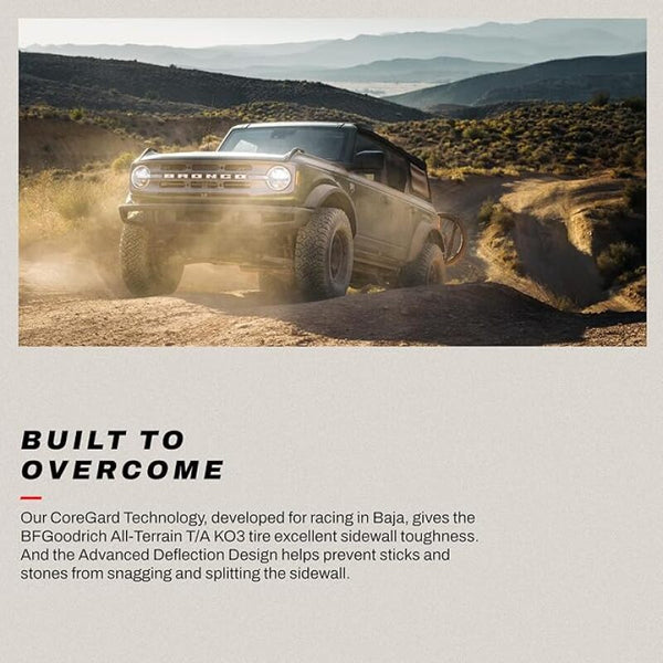 BFGoodrich All Terrain T/A KO3 LT225/65R17/D 107/103S - Bull Strap