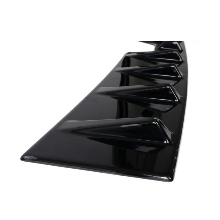 BLOX Racing 08-14 Subaru WRX / 10-14 Subaru WRX STi Vortex Generator - ABS Black - Bull Strap