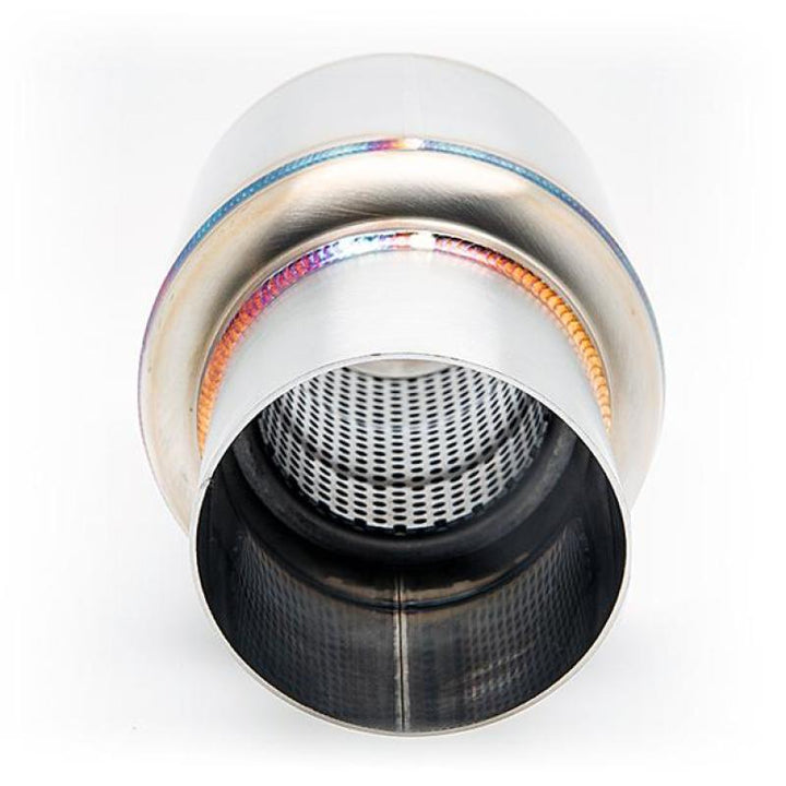 BLOX Racing 2.5-inch Mini Race Muffler - Bull Strap