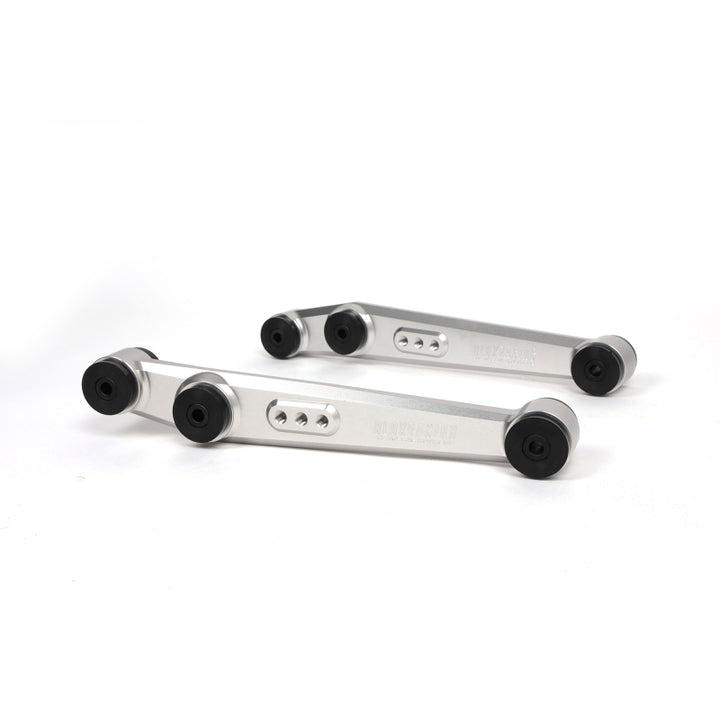 BLOX Racing 90-01 Integra, 89-95 Civic, CRX, Del Sol V2 Billet Rear LCA Poly Bushings - Raw - Bull Strap