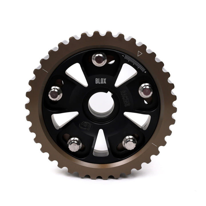 BLOX Racing Adjustable Cam Gears for Acura/Honda D15/D16 (1.5L/1.6L SOHC) D16Z-Y (1.6L SOHC VTEC) - Bull Strap