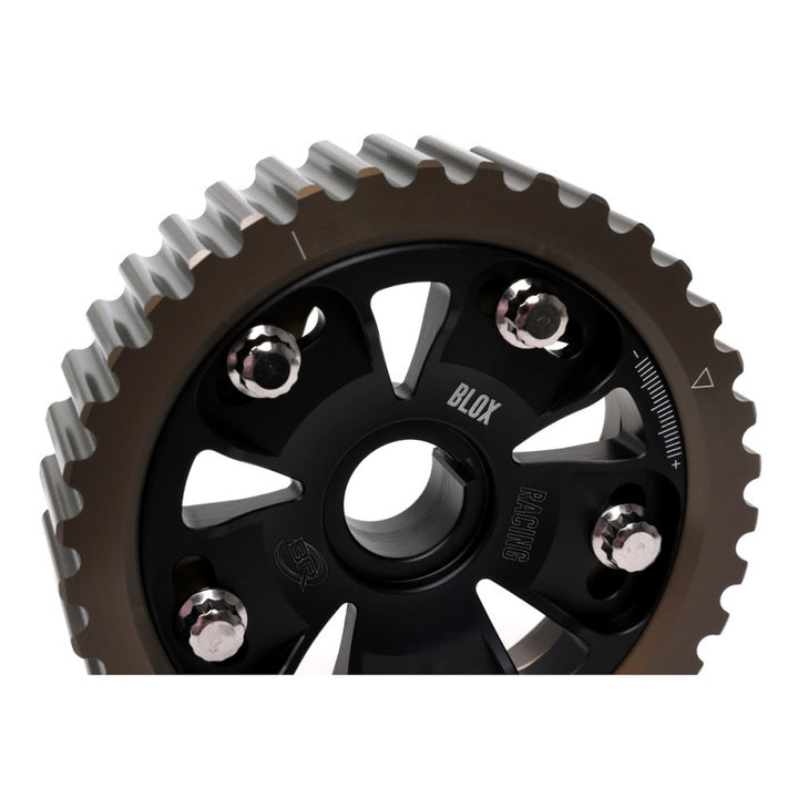 BLOX Racing Adjustable Cam Gears for Acura/Honda D15/D16 (1.5L/1.6L SOHC) D16Z-Y (1.6L SOHC VTEC) - Bull Strap