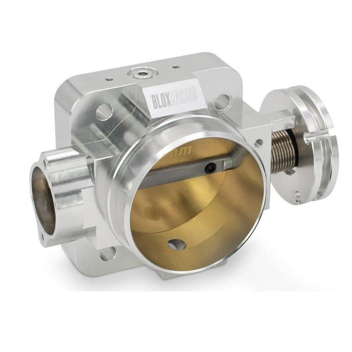 BLOX Racing Honda B/D/H/F Series Engines 76mm Silver Billet Throttle Body V2 - Bull Strap