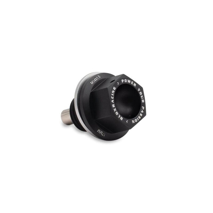 BLOX Racing Magnetic Drain Plug -  Manual Transmission / 14x1.5mm (Fits Honda Mitsubishi Ford GM) - Bull Strap
