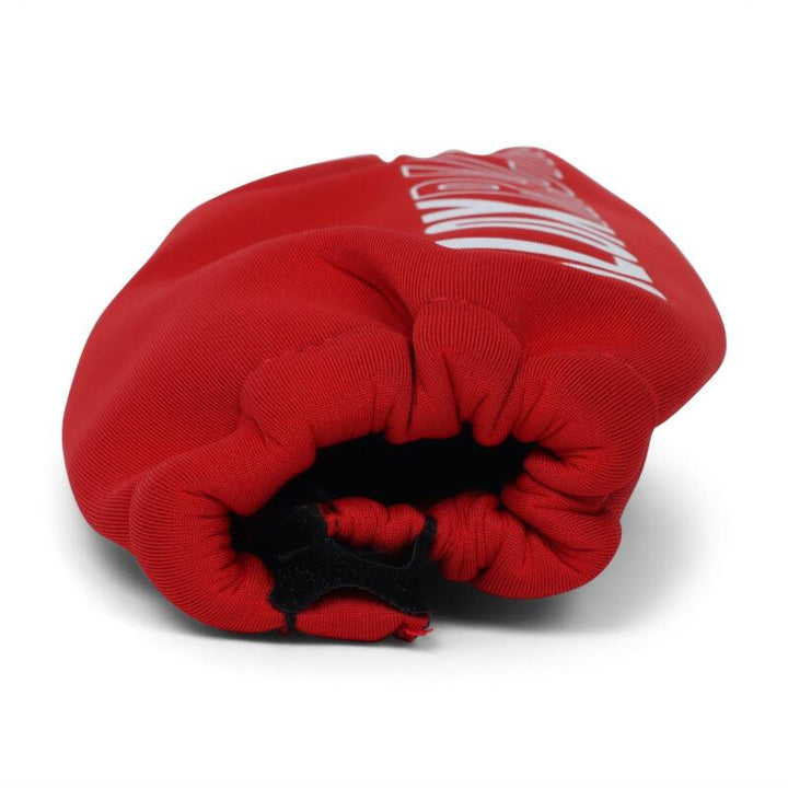 BLOX Racing Neoprene Coilover Covers - Red (Pair) - Bull Strap