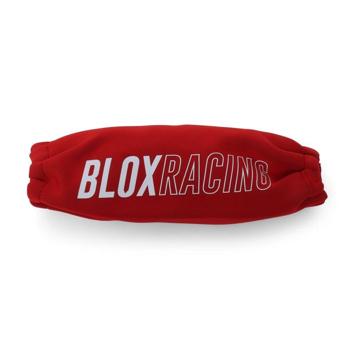 BLOX Racing Neoprene Coilover Covers - Red (Pair) - Bull Strap