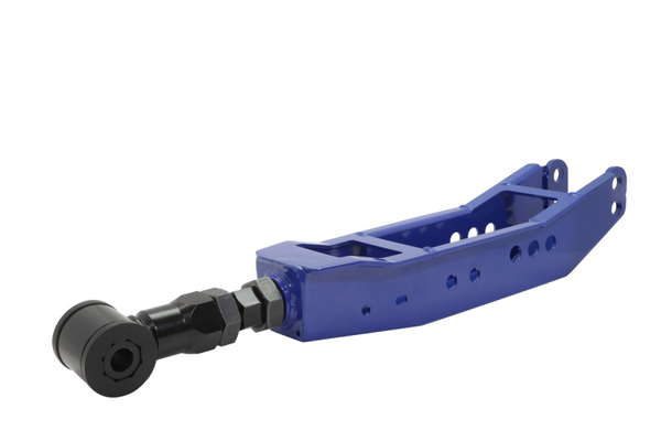 BLOX Racing Rear Lower Control Arms - Blue (2013+ Subaru BRZ/Toyota 86 / 2008-2023 Subaru WRX/STI) - Bull Strap