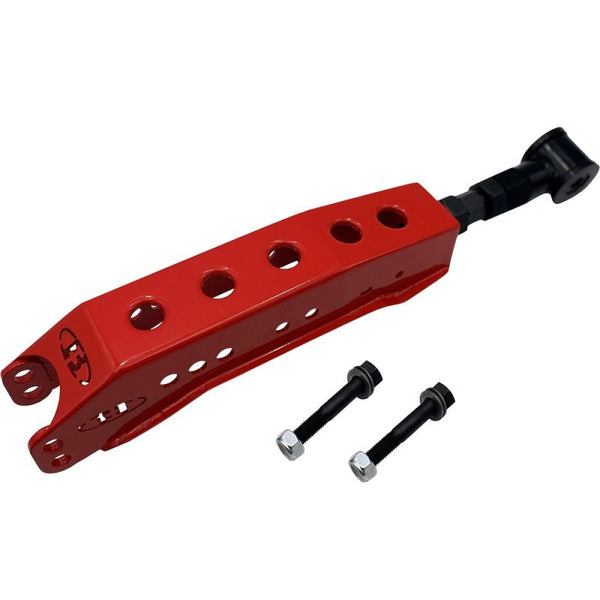 BLOX Racing Rear Lower Control Arms - Red (2013+ Subaru BRZ/Toyota 86 / 2008-2023 Subaru WRX/STI) - Bull Strap