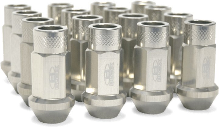 BLOX Racing Street Series Forged Lug Nuts 12x1.5mm - Set of 16 - Bull Strap