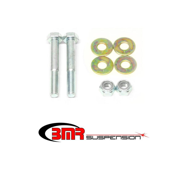 BMR 05-14 S197 Mustang Front Lower Control Arm Hardware Kit - Zinc plated - Bull Strap