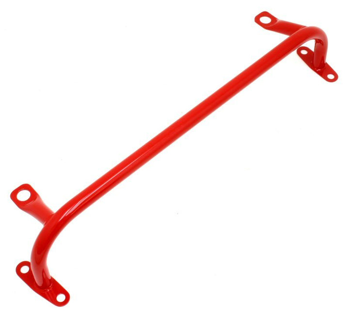 BMR 05-14 S197 Mustang Radiator Support w/o Sway Bar Mount - Red - Bull Strap