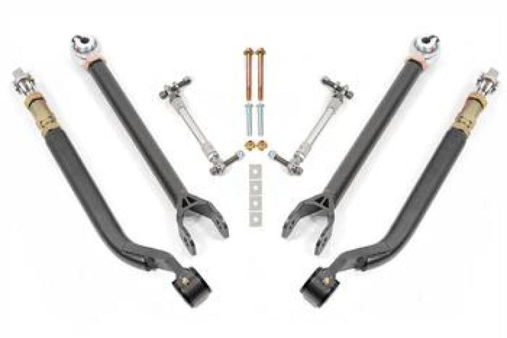 BMR 06-23 Dodge Charger Rear Suspension Kit For 15in Conversion Kit - Black Hammertone - Bull Strap