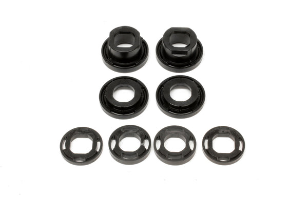 BMR 08-09 Pontiac G8 Rear Cradle Street Version Bushing Kit (Elastomer) - Black - Bull Strap
