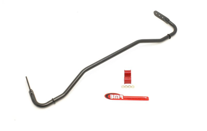 BMR 08-09 Pontiac G8 Rear Hollow 22mm Adj. Sway Bar Kit w/ Bushings - Black Hammertone - Bull Strap