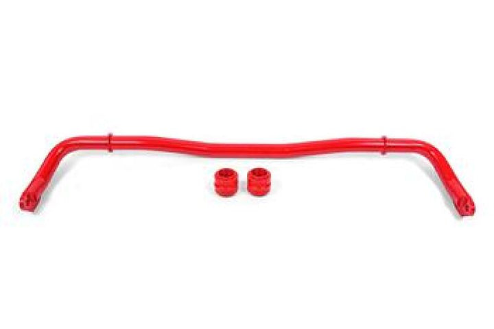 BMR 08-20 Dodge Challenger Front Sway Bar Kit - Red - Bull Strap