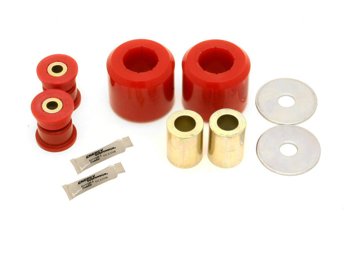 BMR 10-15 5th Gen Camaro Rear Suspension Bushing Kit (BK006 BK017) - Red - Bull Strap
