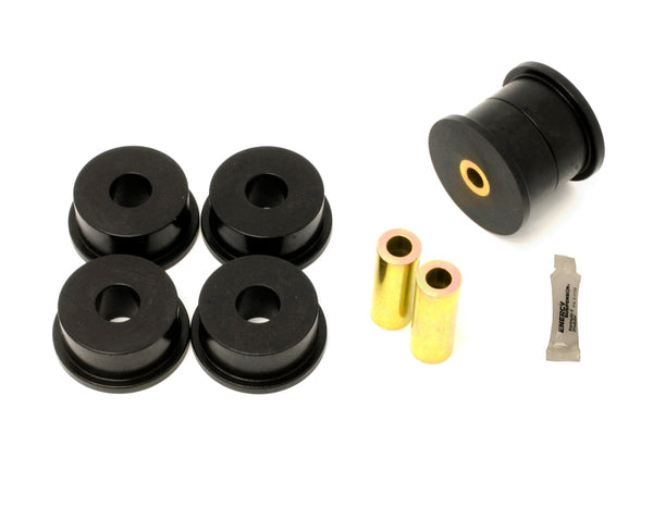 BMR 10-15 5th Gen Camaro Street Version Differential Mount Bushing Kit (Poly) - Black - Bull Strap