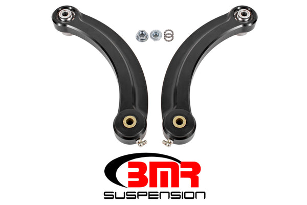 BMR 15-17 S550 Mustang Fixed Billet Aluminum Camber Link (Delrin/Bearing) - Black - Bull Strap