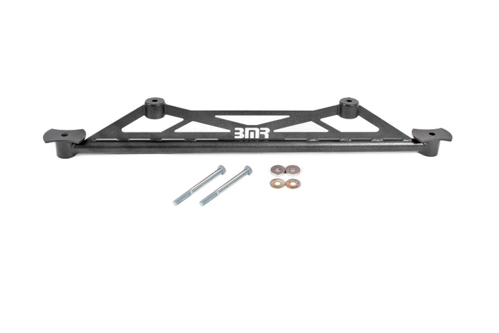 BMR 16-17 6th Gen Camaro Rear Of Rear Cradle Brace - Black Hammertone - Bull Strap