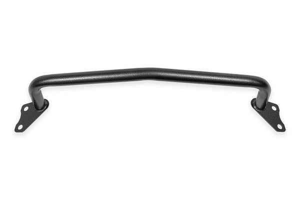 BMR 24-25 Ford Mustang S650 Front Bumper Support - Black Hammertone - Bull Strap