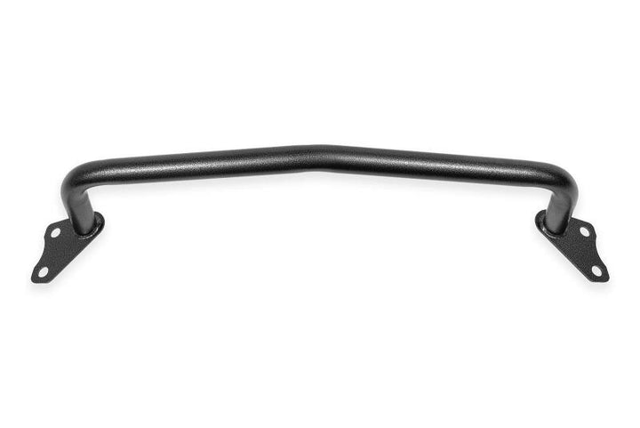 BMR 24-25 Ford Mustang S650 Front Bumper Support - Black Hammertone - Bull Strap